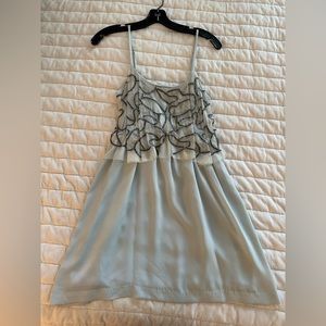 Silver silence + noise dress from Anthropologie in size SMALL.